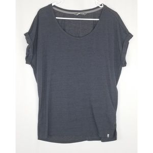 🌵The North Face Heathered Cap Sleeve Tee Large